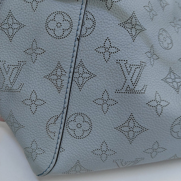 HINA PM Monogram Calfskin Blue