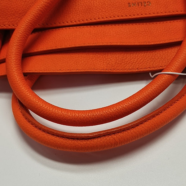 LUGGAGE Mini Calfskin Orange