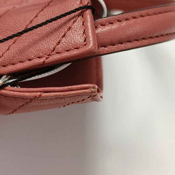 Authenticated pre-owned Blondie Mini Quilted Calfskin Red - Bucket Bag at Looply