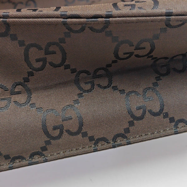 Monogram Canvas Tote Bag Brown