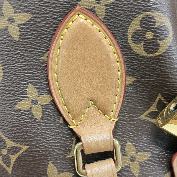 BOETIE PM Monogram Coated Canvas Brown