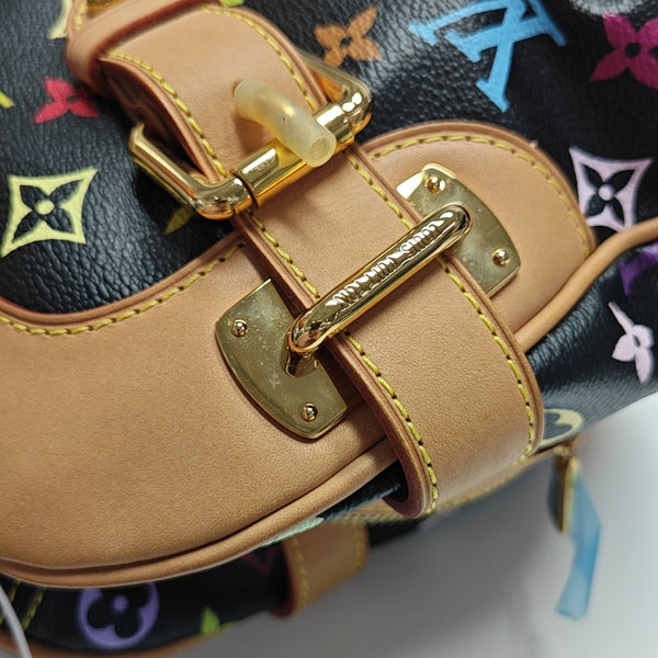 LV × TM CLAUDIA Monogram Coated Canvas Black
