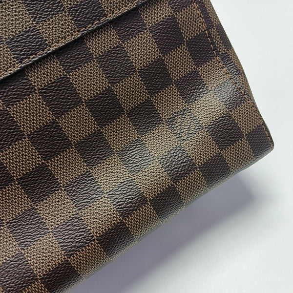 VAVIN PM Damier Ebene Coated Canvas Brown