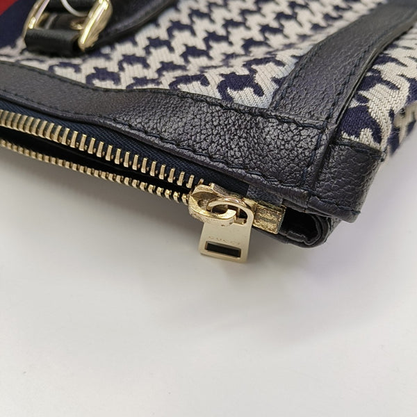 Fabric Top Handle Bag Multicolor