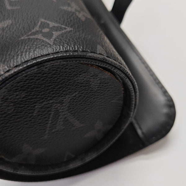 Damier Graphite Coated Canvas Clutch Gray
