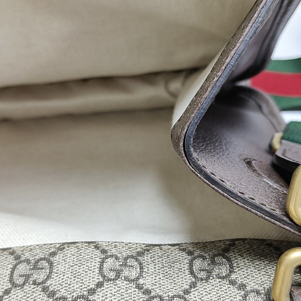 Neo Vintage Large Monogram Coated Canvas Brown
