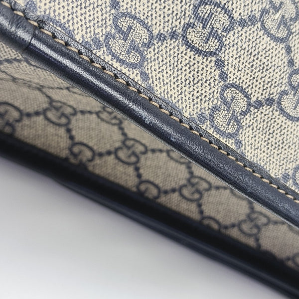 Monogram Coated Canvas Shoulder Bag Beige