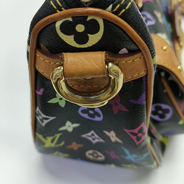 LV × TM RITA Monogram Coated Canvas Black