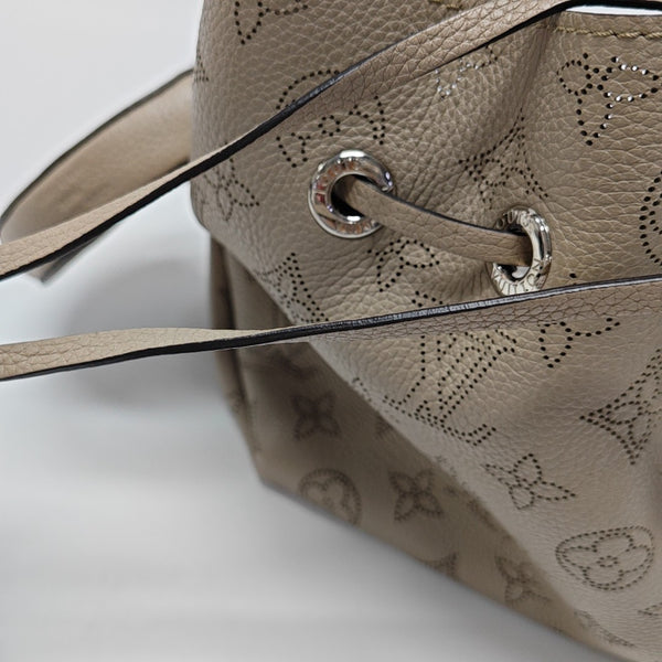 BELLA Monogram Calfskin Gray