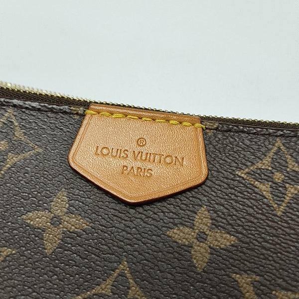 MULTI Monogram Coated Canvas Brown