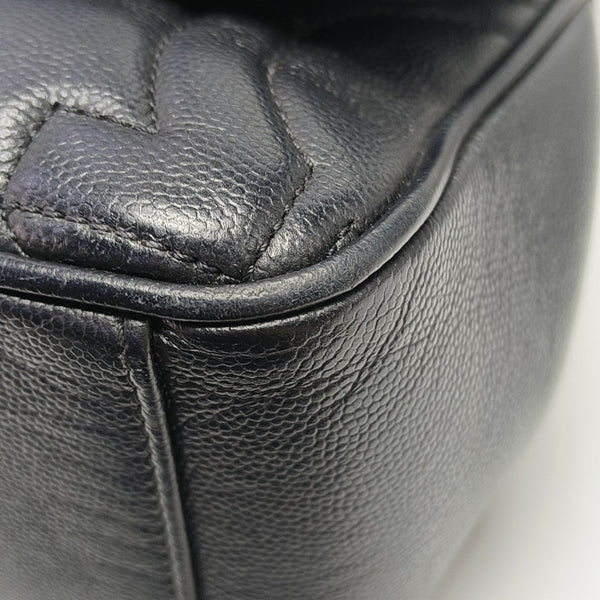 Gancini Small Calfskin Black