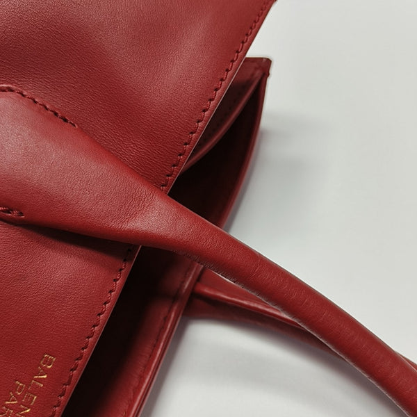 Padlock Work Calfskin Red