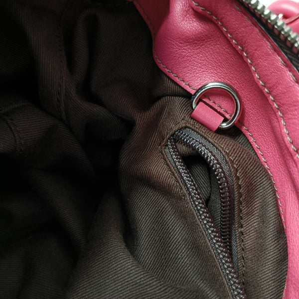 Calfskin Shoulder Bag Red