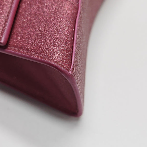 Hourglass XS Quilted Calfskin Red