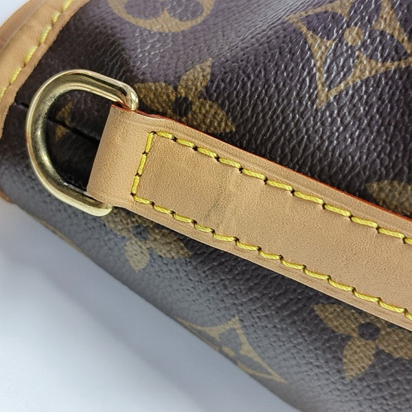 NOÉ Monogram Coated Canvas Brown