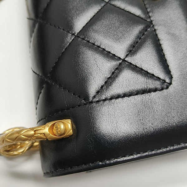Quilted Calfskin Black