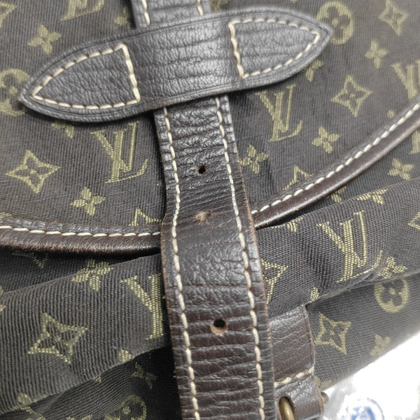 SAUMUR 28 Monogram Canvas Brown