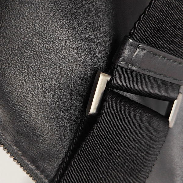 Calfskin Shoulder Bag Black