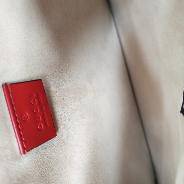Calfskin Clutch Red