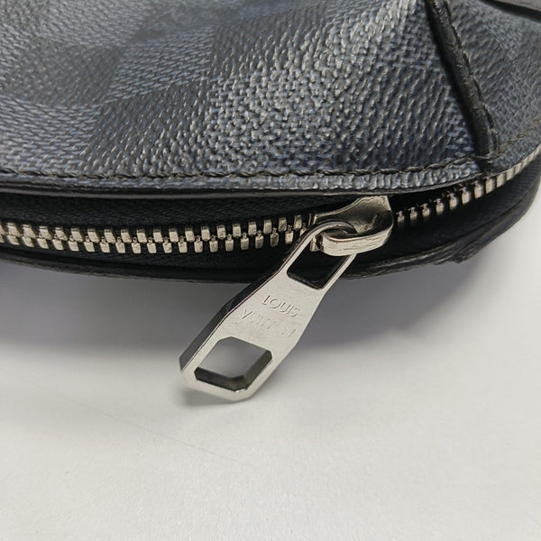 PORTE-DOCUMENTS Damier Coated Canvas Blue