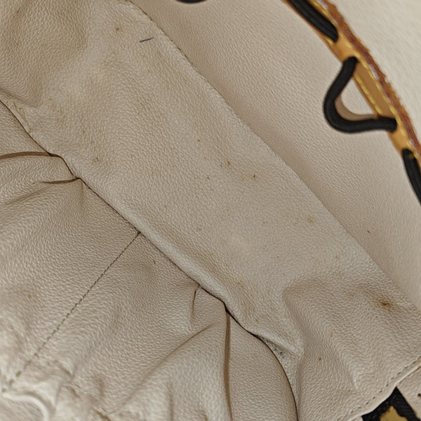 SPONTINI Monogram Coated Canvas Brown