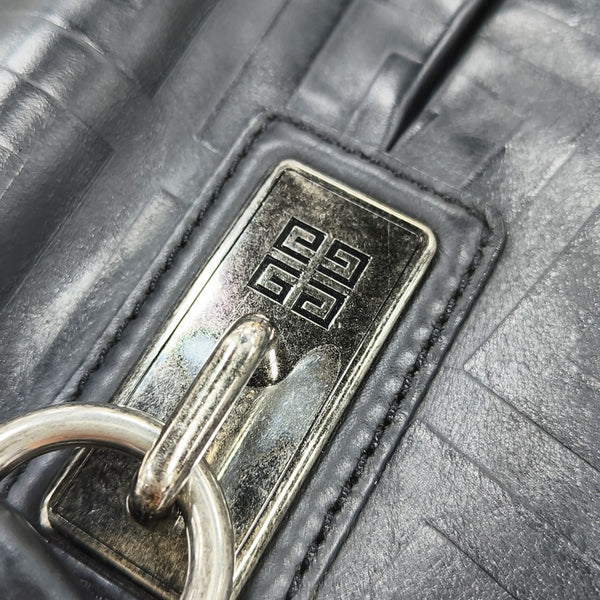 Calfskin Shoulder Bag Black