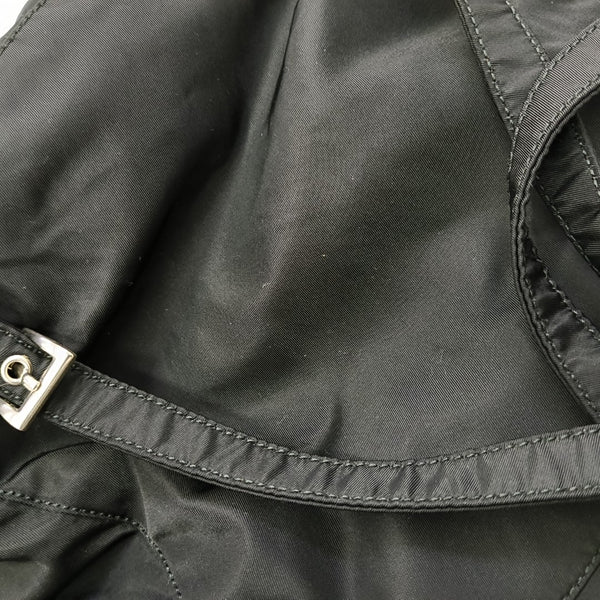 Nylon Backpack Black
