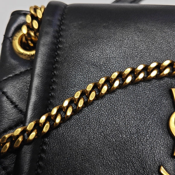 NOLITA Mini Quilted Lambskin Black