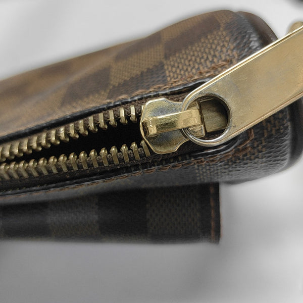 RAVELLO GM Damier Ebene Coated Canvas Brown