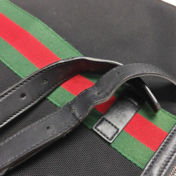 Canvas Shoulder Bag Black