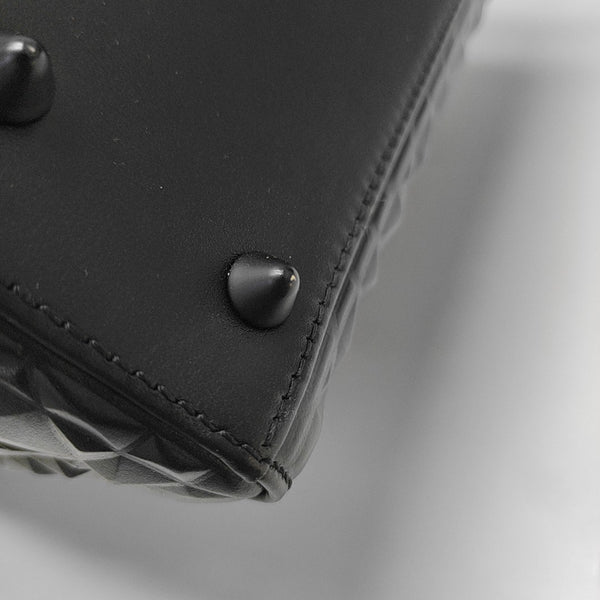 Lady Dior Small Cannage Calfskin Black