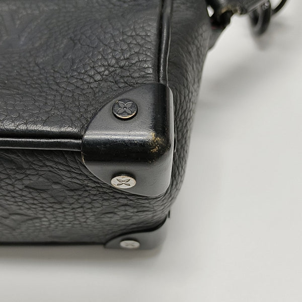 SOFT TRUNK Mini Monogram Calfskin Black