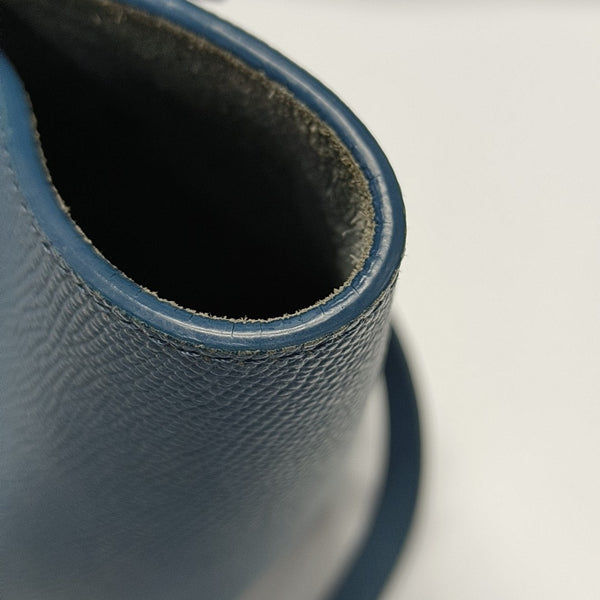 BELT Micro Calfskin Blue