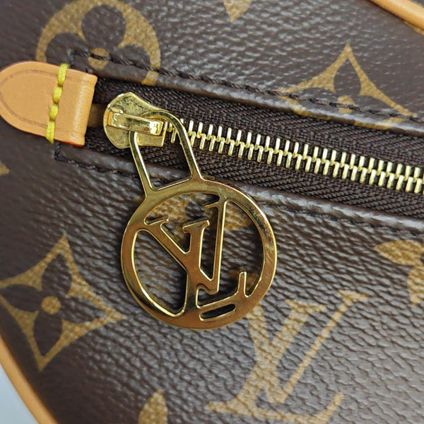 LOOP Monogram Coated Canvas Brown