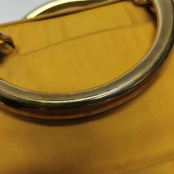 Nylon Tote Bag Yellow