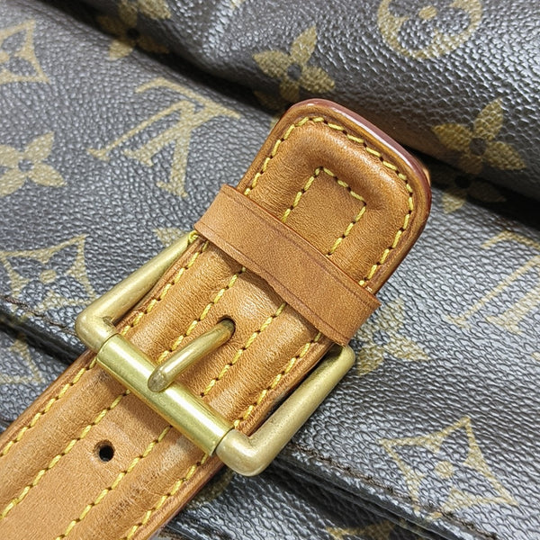 MULTIPLE Monogram Coated Canvas Brown