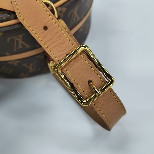 BOITE CHAPEAU PM Monogram Coated Canvas Brown