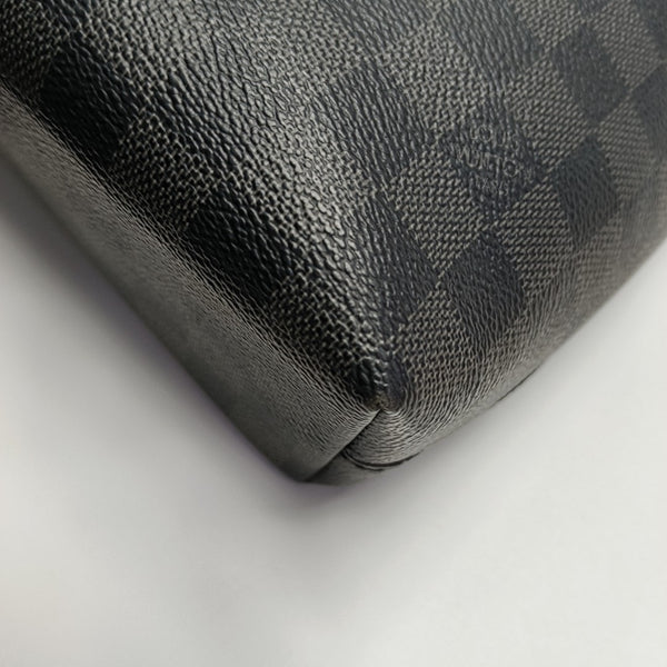 7 DAYS A WEEK Damier Graphite Coated Canvas Gray