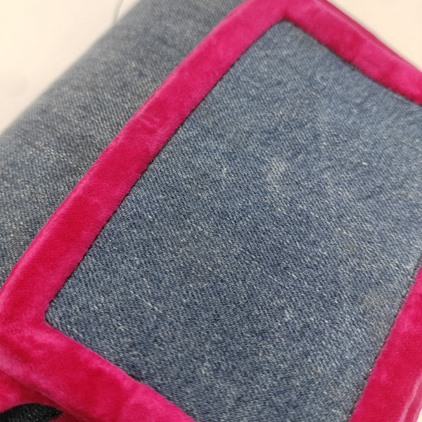 Denim Shoulder Bag Blue
