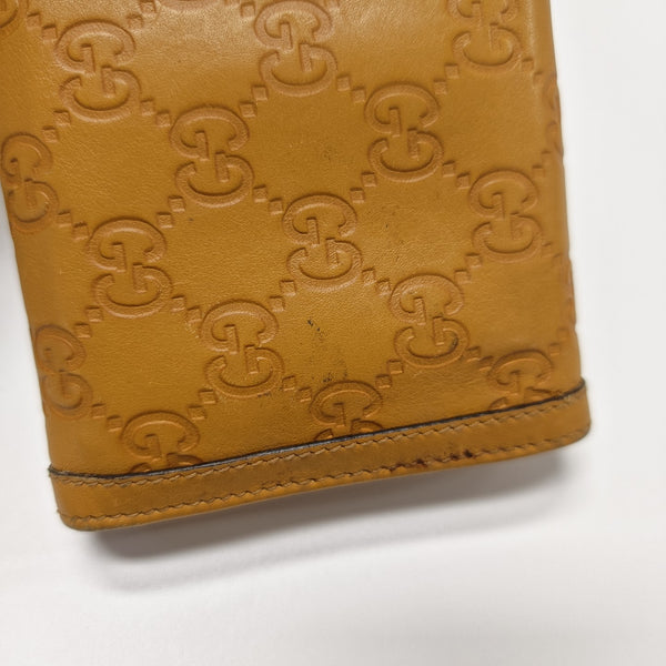 Monogram Calfskin Wallet Yellow