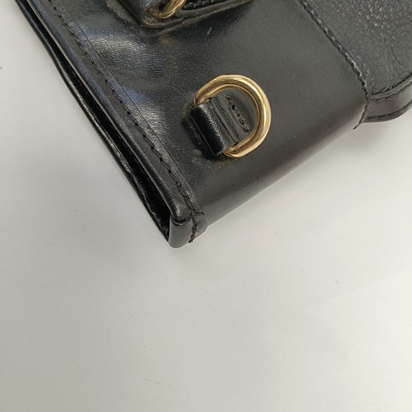 Calfskin Tote Bag Small Black