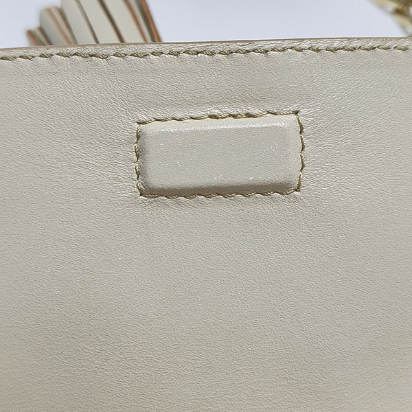 Calfskin Crossbody Bag Beige