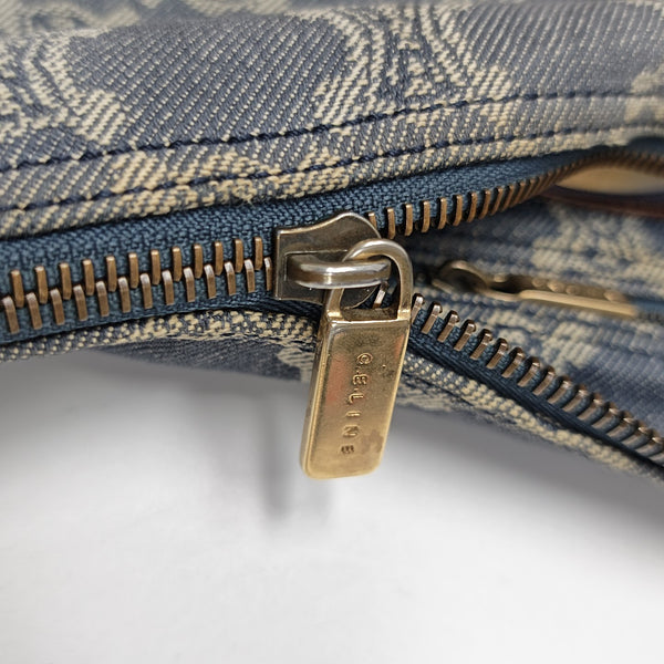 Canvas Shoulder Bag Blue