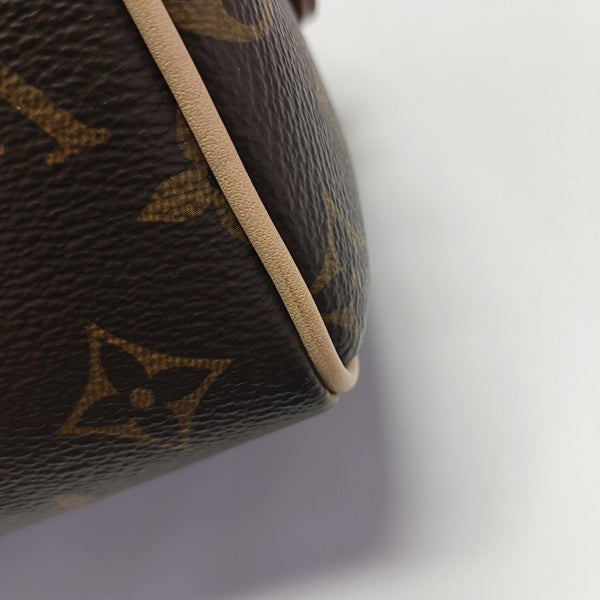 SPEEDY 20 Monogram Coated Canvas Brown