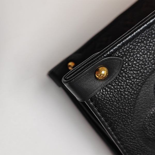 ONTHEGO GM Monogram Calfskin Black