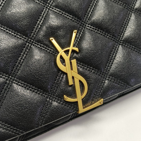 BECKY Quilted Calfskin Black