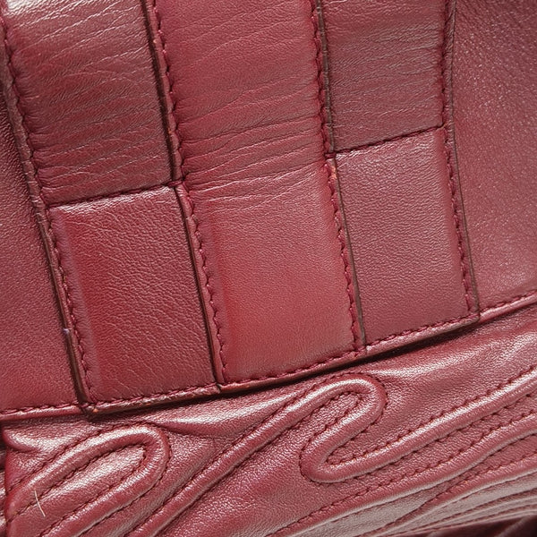 CHANDRA Calfskin Red