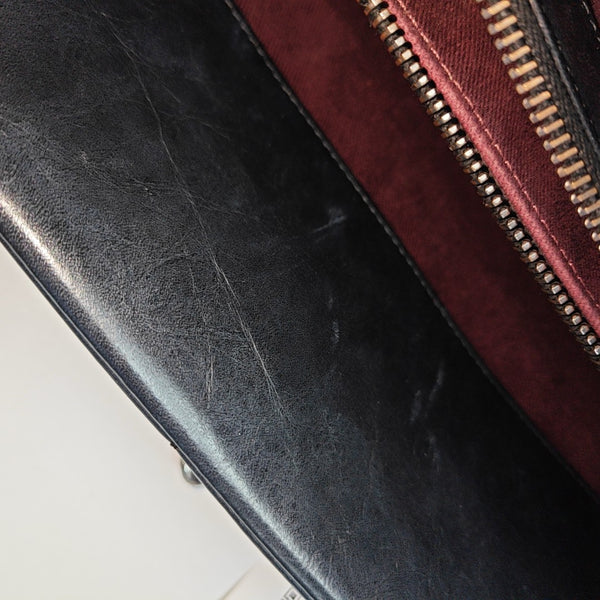 Quilted Calfskin Tote Bag Black