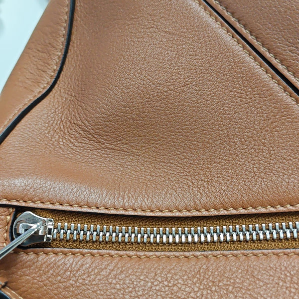 Puzzle Small Calfskin Brown