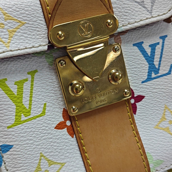 LV × TM SPEEDY 30 Monogram Coated Canvas White
